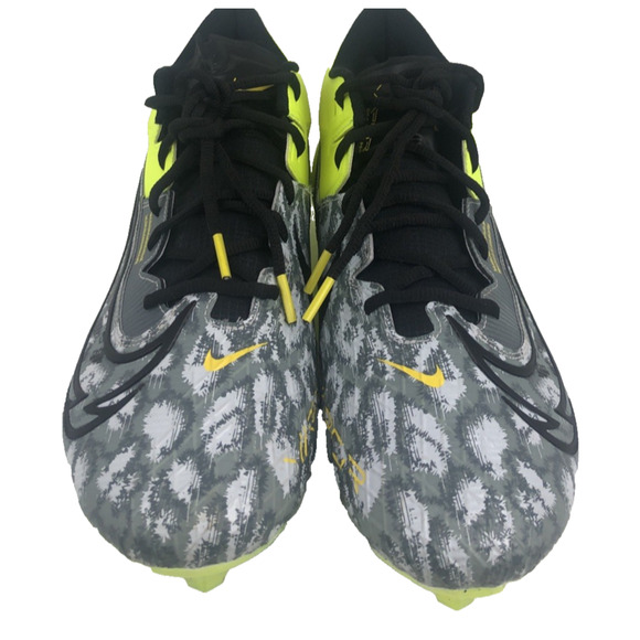 Nike Vapor Edge Elite 360 2 Men's Football Cleats FB3347-703 Neon Yellow Size 13 - Picture 3 of 15